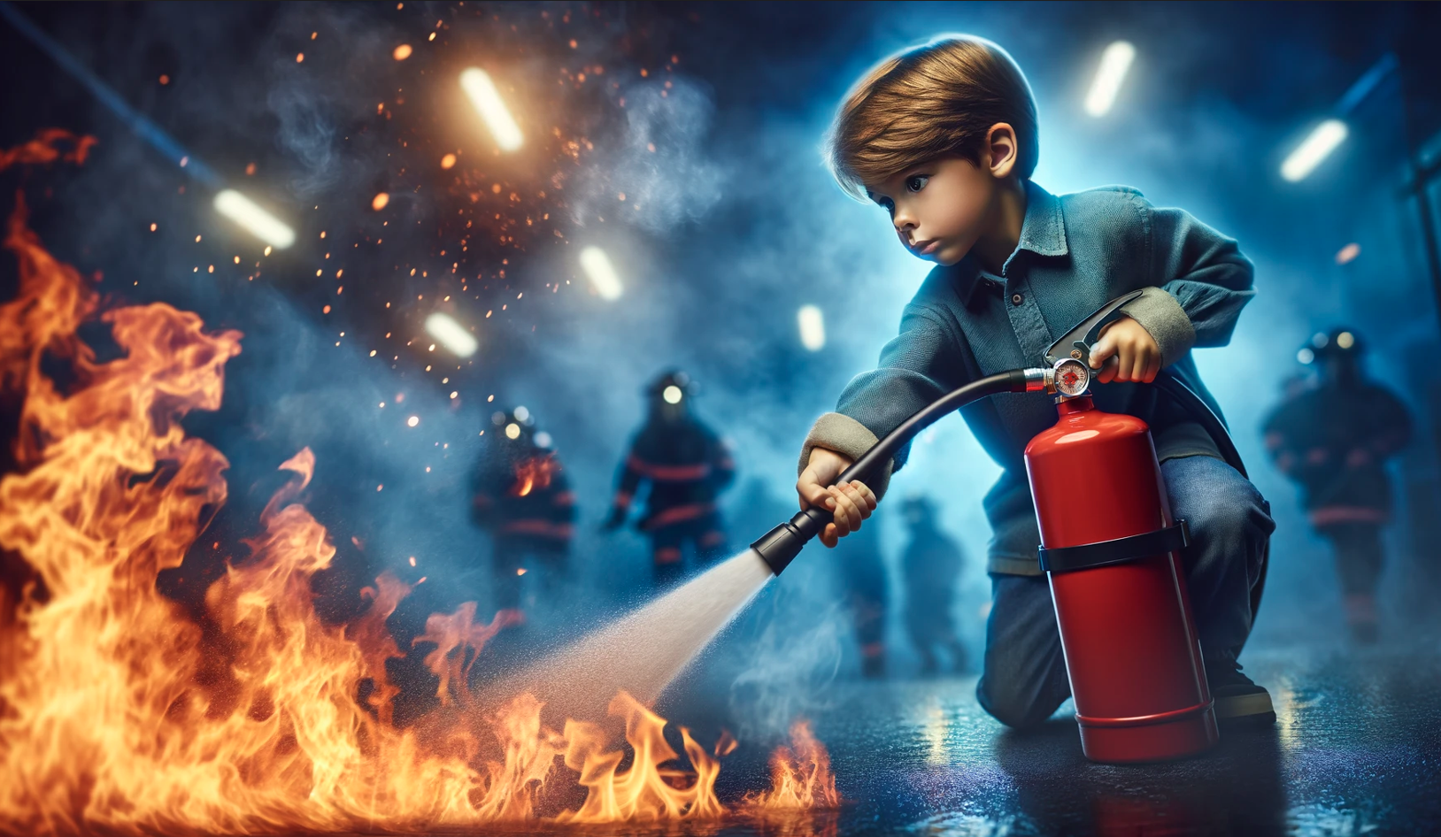 Feuerlösch Training